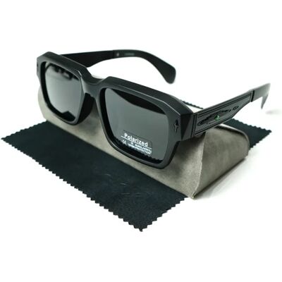 Okulary Przeciwsłoneczne Lucky Polaryzacyjne Czarne Męskie Damskie Iconic Black Filtr Uv400 Duże Klasyczne Luksusowe Okulary Przeciwsłoneczne Lucky Polaryzacyjne Czarne Męskie Damskie Iconic Black Filtr Uv400 Duże Klasyczne Luksusowe