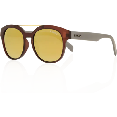 Okulary Przeciwsłoneczne Opc Fashion Tokyo Matt Transparent Brown- Gray/ Gold Revo + Etui/ Opc Okulary Przeciwsłoneczne Opc Fashion Tokyo Matt Transparent Brown- Gray/ Gold Revo + Etui/ Opc