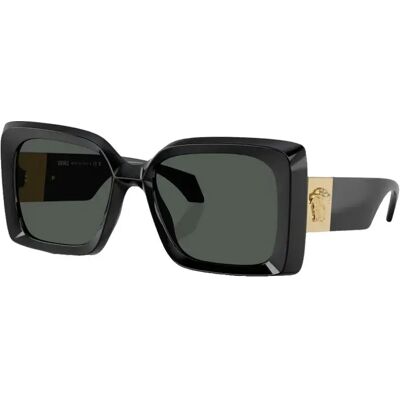 Okulary Przeciwsłoneczne Versace 0ve4467u Uv400 Czarna Oprawa Ciemnoszare Soczewki Okulary Przeciwsłoneczne Versace 0ve4467u Uv400 Czarna Oprawa Ciemnoszare Soczewki