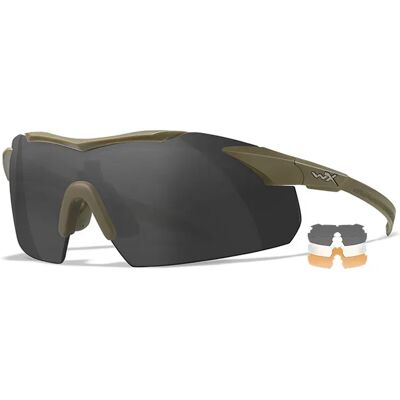 Inny producent Okulary Taktyczne Wiley X Vapor Comm 2.5 3562 Set 3in1 Grey/clear/light Rust, Matte Tan Frame Inny producent Okulary Taktyczne Wiley X Vapor Comm 2.5 3562 Set 3in1 Grey/clear/light Rust, Matte Tan Frame