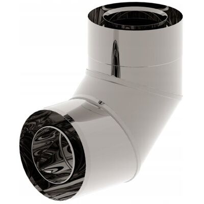 SPIROFLEX 80/125 turbo (nv) kolano dwuścienne 90 st. SPIROFLEX 80/125 turbo (nv) kolano dwuścienne 90 st.