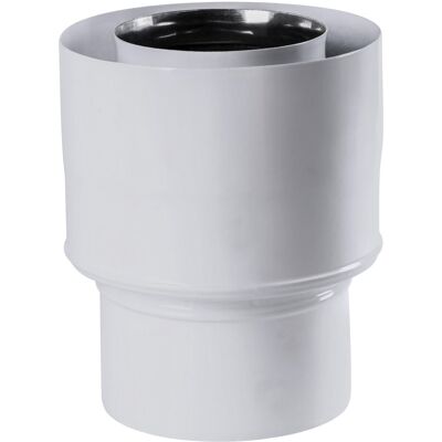 SPIROFLEX 80/125x60/100 turbo redukcja dwuścienna biała SX-TD80/125X60/100REDB SPIROFLEX 80/125x60/100 turbo redukcja dwuścienna biała SX-TD80/125X60/100REDB