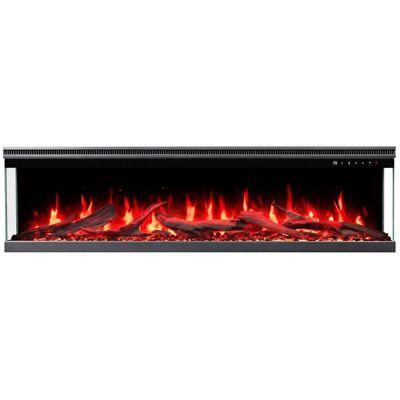 Aflamo Unique PRO 100 – kominek elektryczny LED ścienny/ do zabudowy Aflamo Unique PRO 100 – kominek elektryczny LED ścienny/ do zabudowy