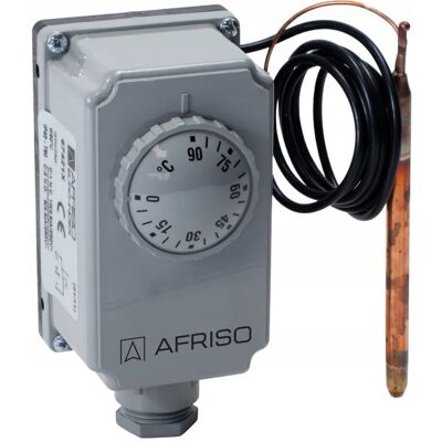 Afriso termostat zanurzeniowy nastawny tc2 0 - 90° Afriso termostat zanurzeniowy nastawny tc2 0 - 90°