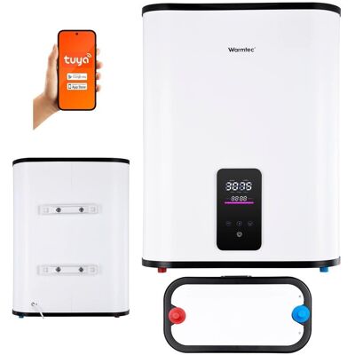 Bojler Elektryczny 50l Pojemnościowy Wi-Fi Pionowy Wyświetlacz Warmtec Bp50 Bojler Elektryczny 50l Pojemnościowy Wi-Fi Pionowy Wyświetlacz Warmtec Bp50