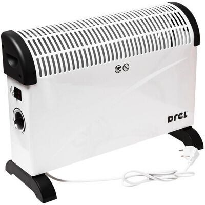 CONDOR DREL Grzejnik konwektorowy 2000W termostat 3 moce ogrzewanie CONDOR DREL Grzejnik konwektorowy 2000W termostat 3 moce ogrzewanie