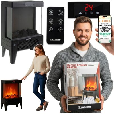Pltb Duży Kominek Grzejnik Elektryczny Efekt Płomienia 2000W Termowentylator Z Efektem Płomienia + Ebook-1 Pltb Duży Kominek Grzejnik Elektryczny Efekt Płomienia 2000W Termowentylator Z Efektem Płomienia + Ebook-1
