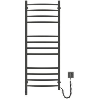 NAVIN Elektryczny Grzejnik Łazienkowy CZARNY CAMELLIA Sensor 480х1200 prawy NAVIN Elektryczny Grzejnik Łazienkowy CZARNY CAMELLIA Sensor 480х1200 prawy