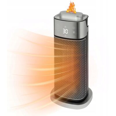 Inny producent Elektryczny ogrzewacz 2000W z pilotem Wyświetlacz LED regulacja temperatury Inny producent Elektryczny ogrzewacz 2000W z pilotem Wyświetlacz LED regulacja temperatury
