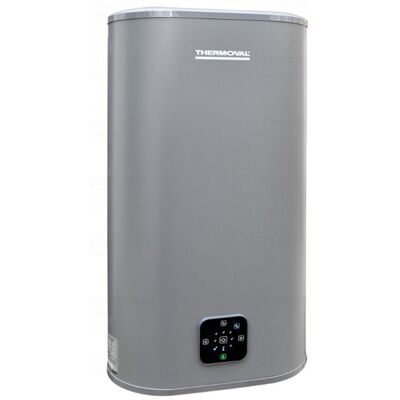 Elektryczny ogrzewacz pojemnościowy 80 L Aqua Ti-80 L-G ze sterowaniem WIFI, obudowa 'Slim', kolor szary, Thermoval nr 5904302017146 Elektryczny ogrzewacz pojemnościowy 80 L Aqua Ti-80 L-G ze sterowaniem WIFI, obudowa 'Slim', kolor szary, Thermoval nr 5904302017146