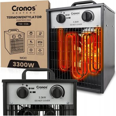 inna (Inny) Farelka Elekryczna Nagrzewnica Termowentylator Grzejnik Termostat 3,3Kw inna (Inny) Farelka Elekryczna Nagrzewnica Termowentylator Grzejnik Termostat 3,3Kw