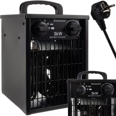 inna (Inny) FARELKA ELEKRYCZNA NAGRZEWNICA TERMOWENTYLATOR GRZEJNIK TERMOSTAT 3kW 3000W inna (Inny) FARELKA ELEKRYCZNA NAGRZEWNICA TERMOWENTYLATOR GRZEJNIK TERMOSTAT 3kW 3000W