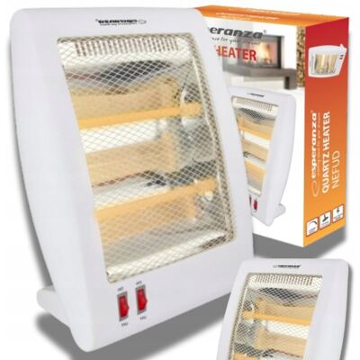 Esperanza FARELKA GRZEJNIK KWARCOWY ELEKTRYCZNY PIECYK NAGRZEWNICA MOC 800W Esperanza FARELKA GRZEJNIK KWARCOWY ELEKTRYCZNY PIECYK NAGRZEWNICA MOC 800W