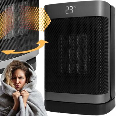 Rabino FARELKA Z EKRANEM I OSCYLACJĄ ZDALNIE STEROWANA TERMOWENTYLATOR 1500W Rabino FARELKA Z EKRANEM I OSCYLACJĄ ZDALNIE STEROWANA TERMOWENTYLATOR 1500W