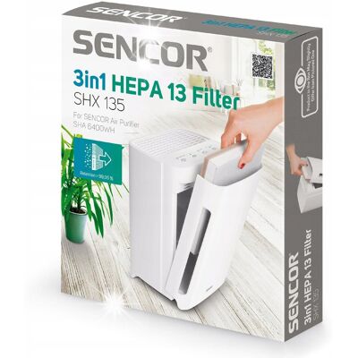 Filtr 3w1 do oczyszczacza powietrza Sencor SHX 135 (do modelu SHA 6400WH) Filtr 3w1 do oczyszczacza powietrza Sencor SHX 135 (do modelu SHA 6400WH)