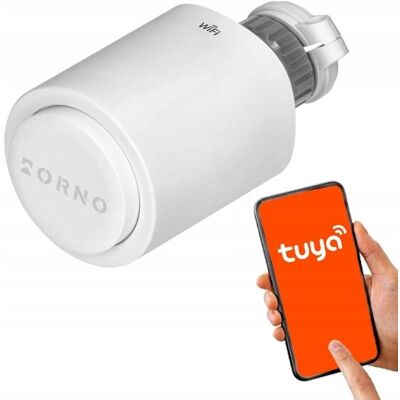 Głowica Termostatyczna Termostat WIFI Regulator Temperatury ORNO TUYA SMART Głowica Termostatyczna Termostat WIFI Regulator Temperatury ORNO TUYA SMART
