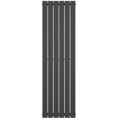 Rybarz Sp. z o.o. Grzejnik dekoracyjny panelowy pionowy 1600x468 antracyt, wersja pojedyncza Rybarz Sp. z o.o. Grzejnik dekoracyjny panelowy pionowy 1600x468 antracyt, wersja pojedyncza