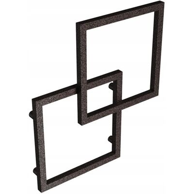 PROTERM Grzejnik dekoracyjny QUADRATO 730x660 BORDO PROTERM Grzejnik dekoracyjny QUADRATO 730x660 BORDO