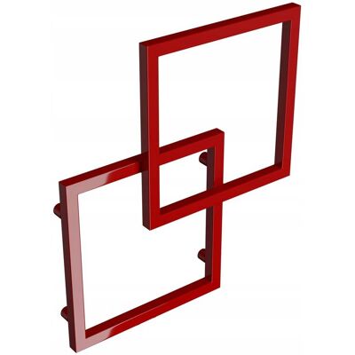 PROTERM Grzejnik dekoracyjny QUADRATO 730x660 CZERWONY PROTERM Grzejnik dekoracyjny QUADRATO 730x660 CZERWONY