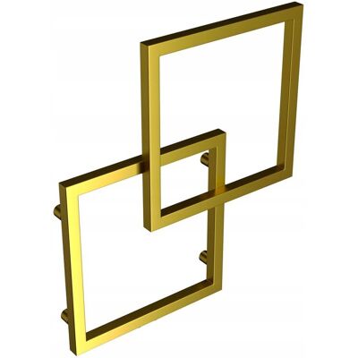 PROTERM Grzejnik dekoracyjny QUADRATO 730x660 ZŁOTY PROTERM Grzejnik dekoracyjny QUADRATO 730x660 ZŁOTY