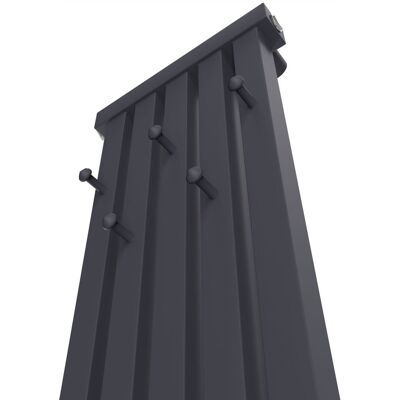 PROTERM Grzejnik dekoracyjny z wieszakami RADIATOR HOOK 120x61 GRAFITOWY PROTERM Grzejnik dekoracyjny z wieszakami RADIATOR HOOK 120x61 GRAFITOWY