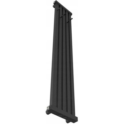 PROTERM Grzejnik dekoracyjny z wieszakami RADIATOR HOOK 140x61 CZARNA STRUKTURA PROTERM Grzejnik dekoracyjny z wieszakami RADIATOR HOOK 140x61 CZARNA STRUKTURA