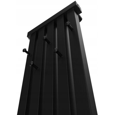 PROTERM Grzejnik dekoracyjny z wieszakami RADIATOR HOOK 160x46 CZARNY MAT PROTERM Grzejnik dekoracyjny z wieszakami RADIATOR HOOK 160x46 CZARNY MAT