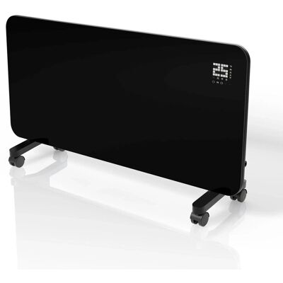 Juskys GRZEJNIK ELEKTRYCZNY 2000W CZARNY SZKLANY STOJĄCY ŚCIENNY + WLAN WIFI Juskys GRZEJNIK ELEKTRYCZNY 2000W CZARNY SZKLANY STOJĄCY ŚCIENNY + WLAN WIFI