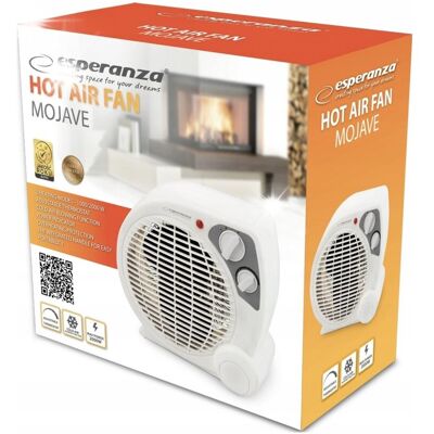 Esperanza GRZEJNIK ELEKTRYCZNY CICHY TERMOWENTYLATOR FARELKA Z TERMOSTATEM 2000W Esperanza GRZEJNIK ELEKTRYCZNY CICHY TERMOWENTYLATOR FARELKA Z TERMOSTATEM 2000W