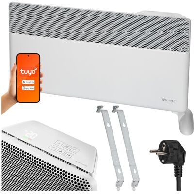 Grzejnik elektryczny inwerterowy 2000W Wi-Fi Biały Warmtec EGI-20B Grzejnik elektryczny inwerterowy 2000W Wi-Fi Biały Warmtec EGI-20B