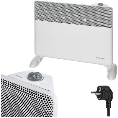 Grzejnik elektryczny konwektorowy 1500W Biały Warmtec EGB-15B Grzejnik elektryczny konwektorowy 1500W Biały Warmtec EGB-15B