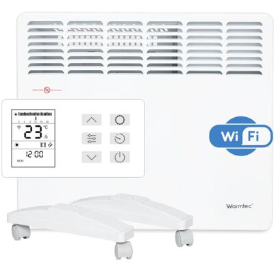 Grzejnik Elektryczny Konwektorowy Energooszczędny Warmtec Ewe+ 1500 1500W Wi-Fi Grzejnik Elektryczny Konwektorowy Energooszczędny Warmtec Ewe+ 1500 1500W Wi-Fi