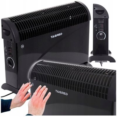 Tagred Grzejnik Elektryczny Konwektorowy Mocny Nawiew Turbo2Kw Regulacja Termostat Tagred Grzejnik Elektryczny Konwektorowy Mocny Nawiew Turbo2Kw Regulacja Termostat