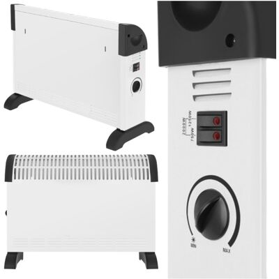 Grzejnik Elektryczny Konwektorowy Z Termostatem Volteno 2000W 3 Tryby Turbo Grzejnik Elektryczny Konwektorowy Z Termostatem Volteno 2000W 3 Tryby Turbo