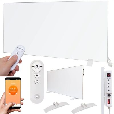 Zlaro GRZEJNIK elektryczny na podczerwień IR 900W pilot WIFI TUYA energooszczędny Zlaro GRZEJNIK elektryczny na podczerwień IR 900W pilot WIFI TUYA energooszczędny