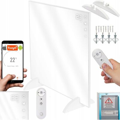 Zlaro GRZEJNIK elektryczny NA PODCZERWIEŃ IR PROMIENNIK 360W WIFI energooszczędny Zlaro GRZEJNIK elektryczny NA PODCZERWIEŃ IR PROMIENNIK 360W WIFI energooszczędny