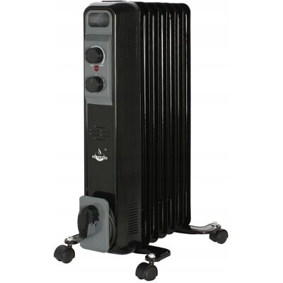 El Fuego GRZEJNIK ELEKTRYCZNY OLEJOWY ELFUEGO 1500W 7 ŻEBER El Fuego GRZEJNIK ELEKTRYCZNY OLEJOWY ELFUEGO 1500W 7 ŻEBER