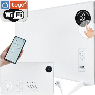 Wertberg grzejnik hybrydowy konwektorowy + promiennik na podczerwień 800W pilot WiFi Wertberg grzejnik hybrydowy konwektorowy + promiennik na podczerwień 800W pilot WiFi