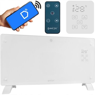 Maltec Grzejnik Konwekcyjny Szklany Eco Wifi Termostat Maltec Grzejnik Konwekcyjny Szklany Eco Wifi Termostat