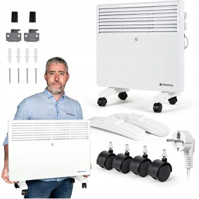 Termofol GRZEJNIK KONWEKTOR ELEKTRYCZNY 1000W REGULOWANY Termofol GRZEJNIK KONWEKTOR ELEKTRYCZNY 1000W REGULOWANY