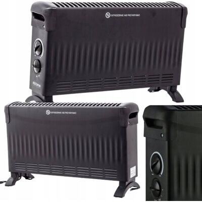 Volteno Grzejnik Konwektorowy Elektryczny Mocny 2000W Energooszczędny Termostat 2Kw Volteno Grzejnik Konwektorowy Elektryczny Mocny 2000W Energooszczędny Termostat 2Kw