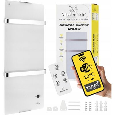 Nagrzewnica WiFi Mission Air - Konwektor elektryczny i suszarka na ręczniki - 1200W Nagrzewnica WiFi Mission Air - Konwektor elektryczny i suszarka na ręczniki - 1200W