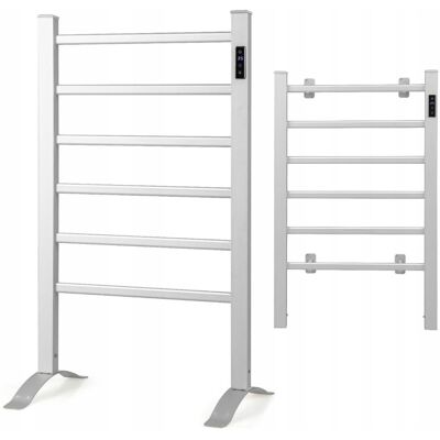 Inny producent Grzejnik łazienkowy elektryczny Costway 100 W 54 x 91 mm szary Inny producent Grzejnik łazienkowy elektryczny Costway 100 W 54 x 91 mm szary