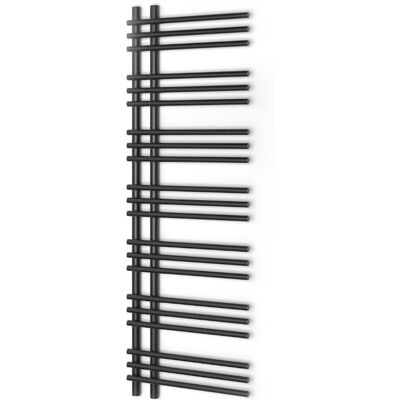 Grzejnik łazienkowy elektryczny drabinka 50x150cm antracyt/czarny Warmtec Brillo Grzejnik łazienkowy elektryczny drabinka 50x150cm antracyt/czarny Warmtec Brillo