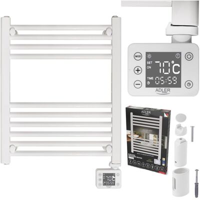 Adler Grzejnik Łazienkowy Panel LED Elektryczny Drabinkowy IP24 2 Tryby pracy Regulacja Temperatury 400W Adler Grzejnik Łazienkowy Panel LED Elektryczny Drabinkowy IP24 2 Tryby pracy Regulacja Temperatury 400W