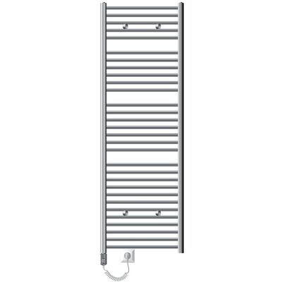 ECD Germany Grzejnik łazienkowy Sahara z elementem grzejnym 900W 600x1800 mm srebrny prosty z podłączeniem bocznym ECD Germany Grzejnik łazienkowy Sahara z elementem grzejnym 900W 600x1800 mm srebrny prosty z podłączeniem bocznym