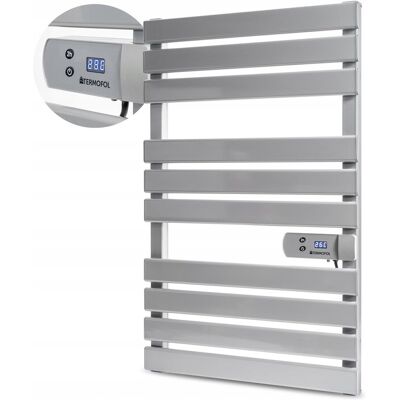 Termofol GRZEJNIK ŁAZIENKOWY SREBRNY elektryczny MOC 500W Termofol GRZEJNIK ŁAZIENKOWY SREBRNY elektryczny MOC 500W