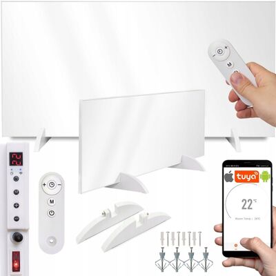 Zlaro Grzejnik na PODCZERWIEŃ promiennik IR WIFI 720W panel na podczerwień PILOT Zlaro Grzejnik na PODCZERWIEŃ promiennik IR WIFI 720W panel na podczerwień PILOT