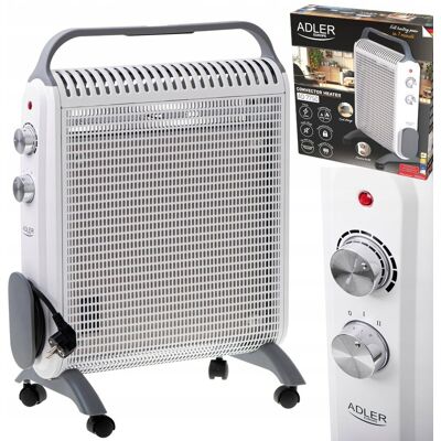 Grzejnik olejowy ADLER 200 W biały, szary Grzejnik olejowy ADLER 200 W biały, szary