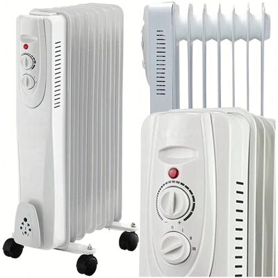 Realne Ceny Grzejnik Olejowy Elektryczny Termostat Energooszczędny 1500W 7 Żebrowy Duży Realne Ceny Grzejnik Olejowy Elektryczny Termostat Energooszczędny 1500W 7 Żebrowy Duży